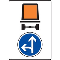 Panneau indication limitation tunnel C117 B21d2