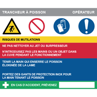 Fiche de poste trancheuse  poisson